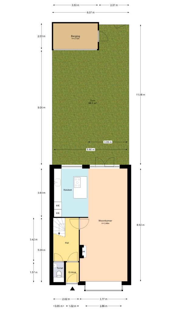 Plattegrond voor 