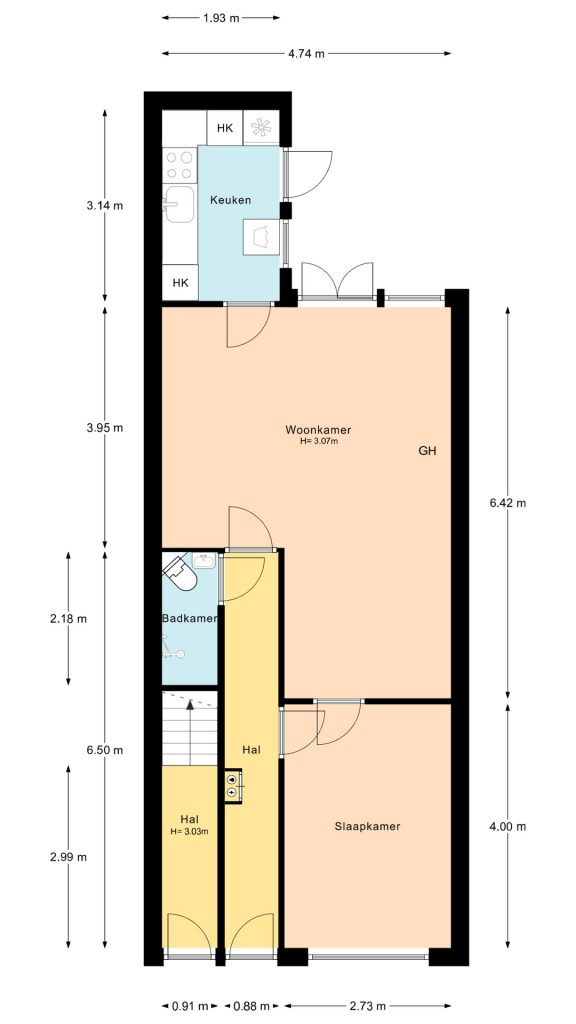 Plattegrond voor 