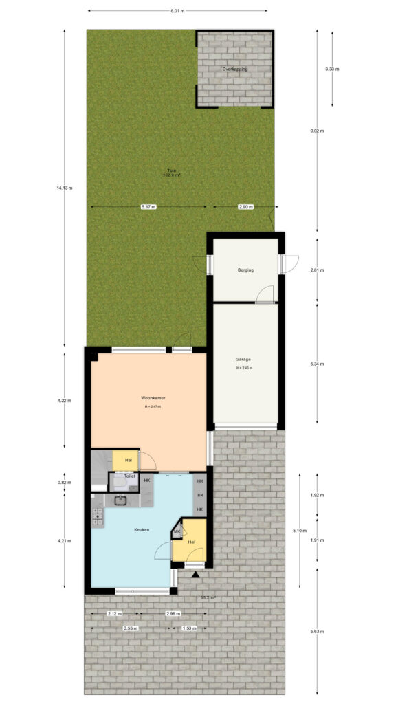 Plattegrond voor 