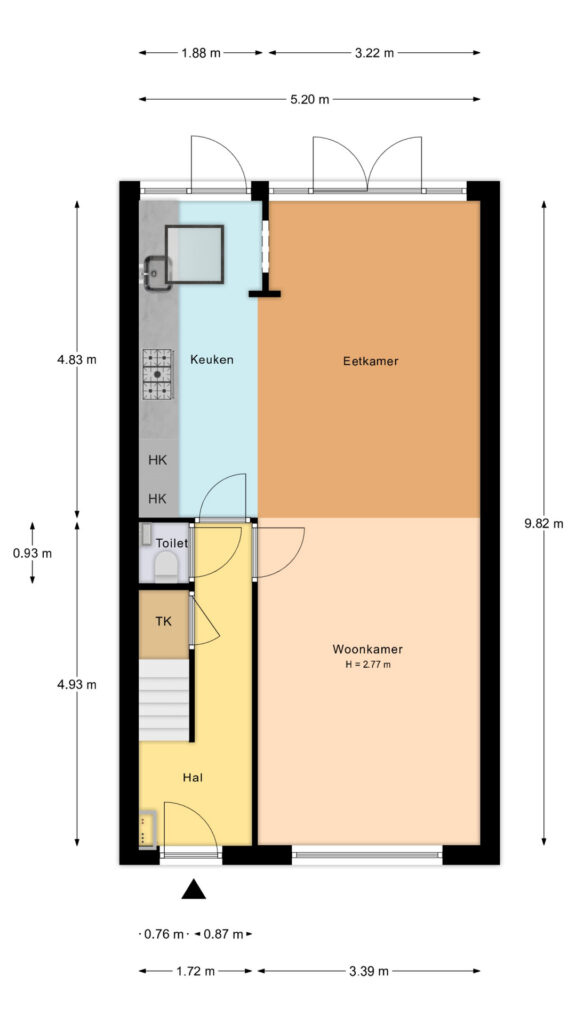 Plattegrond voor 