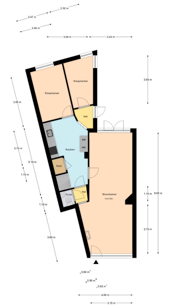 Plattegrond voor 