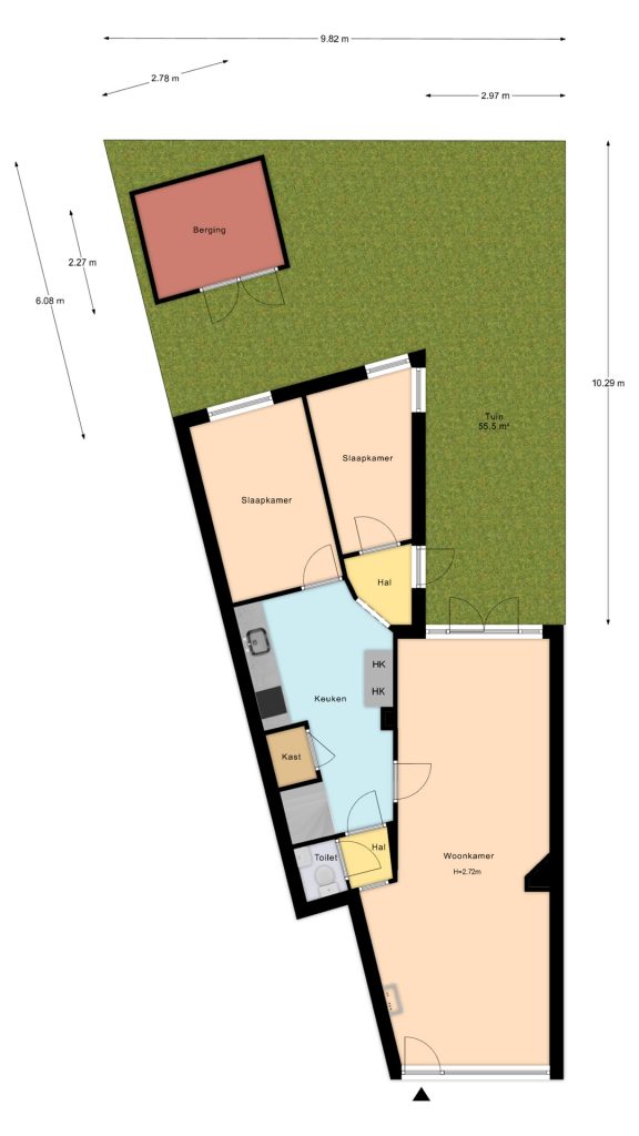 Plattegrond voor 