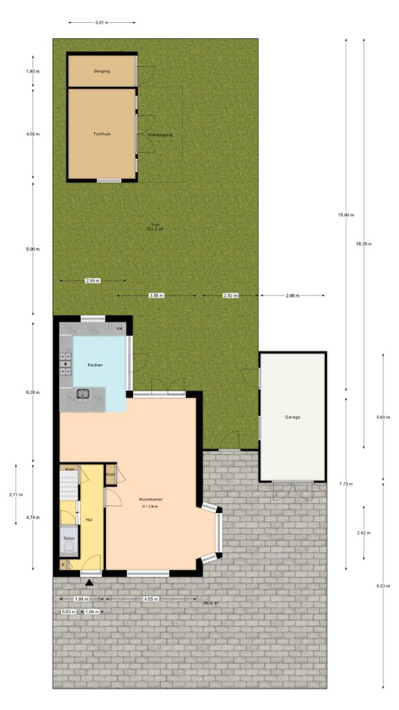 Plattegrond voor 