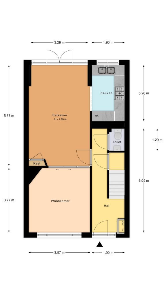 Plattegrond voor 