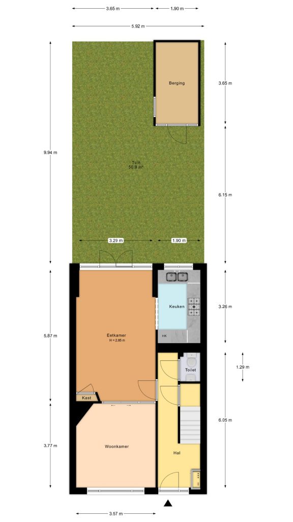 Plattegrond voor 