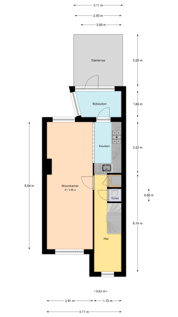 Plattegrond voor 