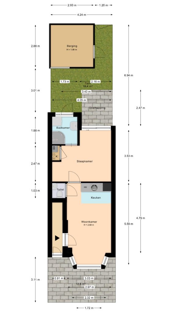 Plattegrond voor 