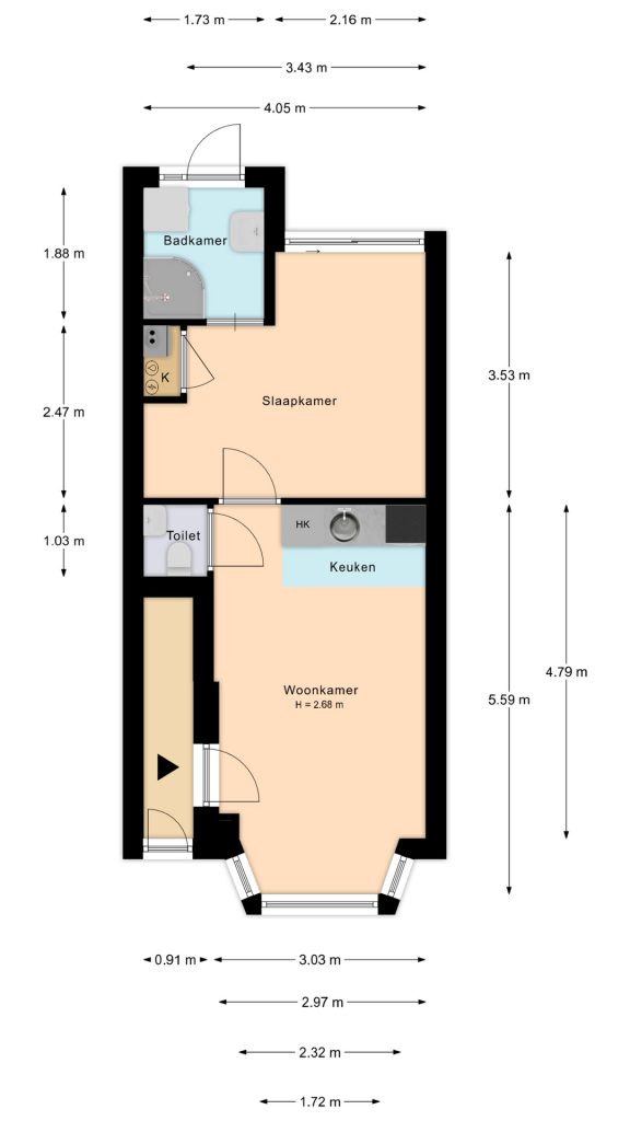 Plattegrond voor 