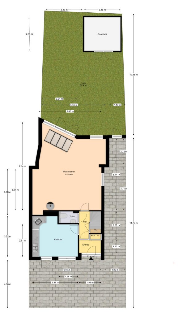 Plattegrond voor 