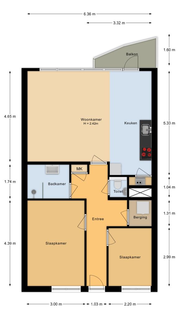 Plattegrond voor 